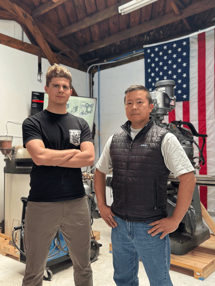 finalREV founders Devon and David in V0 Odessey